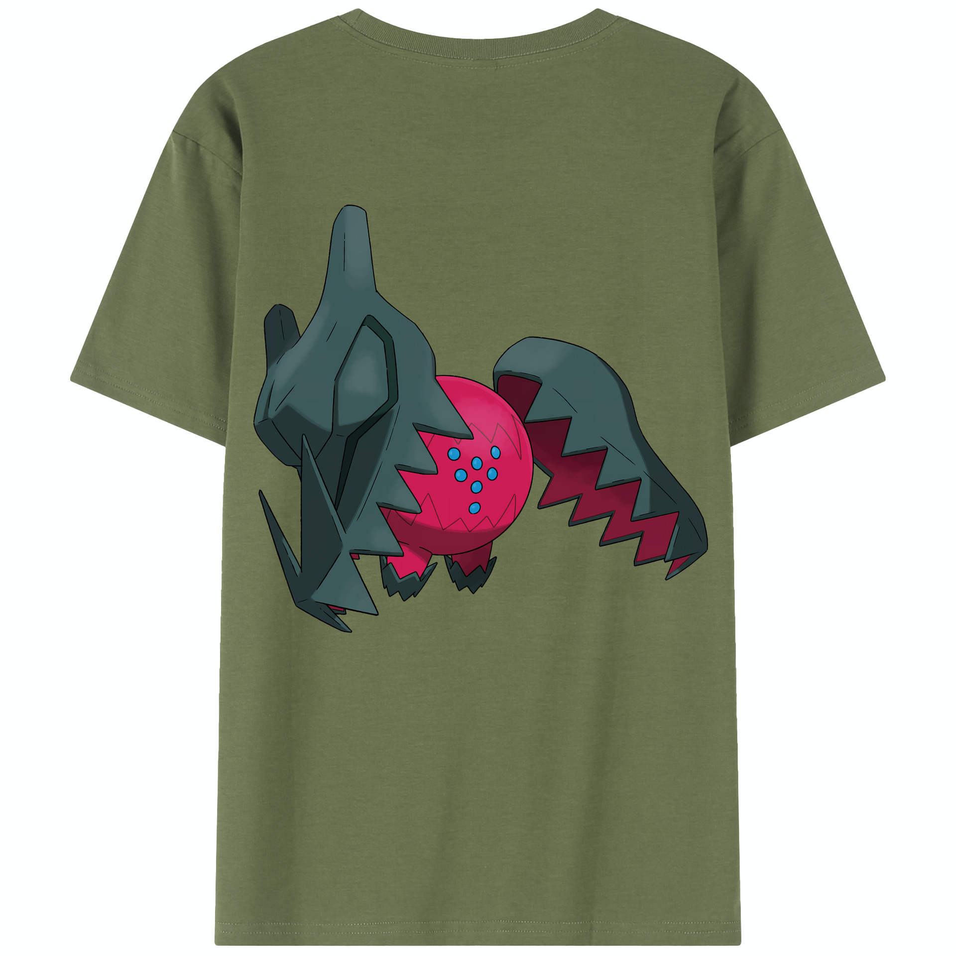 （画像用） ポケットモンスター Pokémon 綿100％半袖Tシャツ（背面プリント）